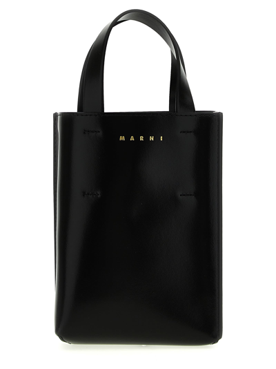 Shop Marni Museo Nano Handbag In Black