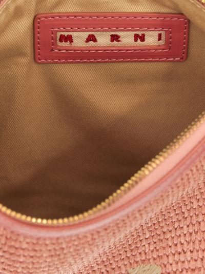 Shop Marni Marcel Summer Bag Crossbody Bag In Pink