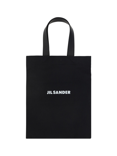 Shop Jil Sander Shopping Bag In 001