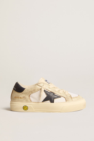 Shop Golden Goose Sneakers May In White