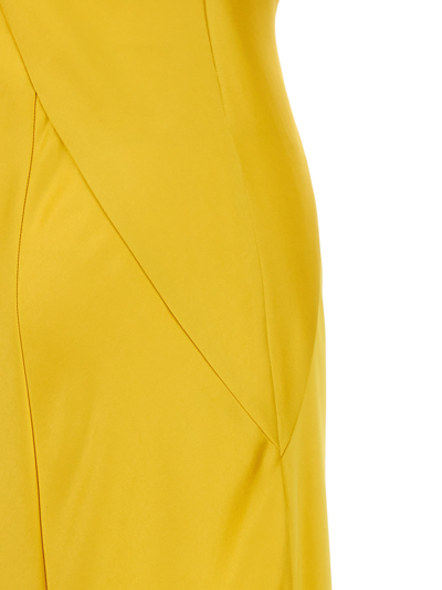 Shop Pinko Arzigliano Dress In Yellow