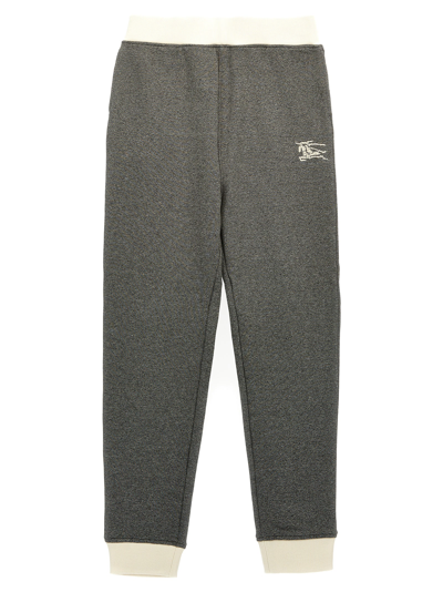 Shop Burberry Sidney Joggers In Gray