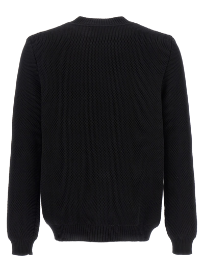 Shop Moschino Teddy Sweater In Black