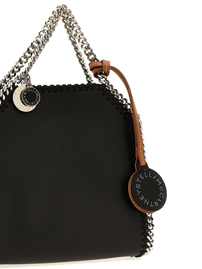 Shop Stella Mccartney Falabella Handbag In Black