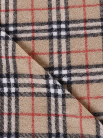 Shop Burberry Vintage Check Cashmere Scarf In Archive Beige