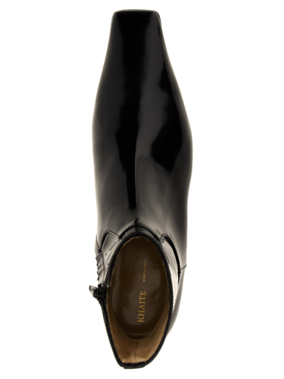 Shop Khaite Marfa Ankle Boots In Black