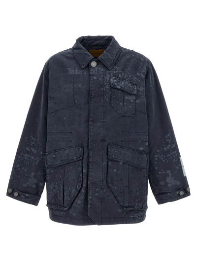 Shop Timberland ® X Samuel Ross Future73 Jacket In Blue