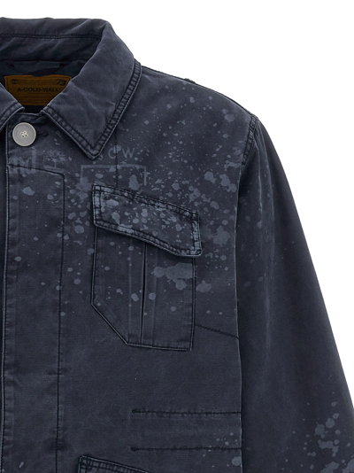 Timberland X A-cold-wall* Cotton Chore Jacket In Blue