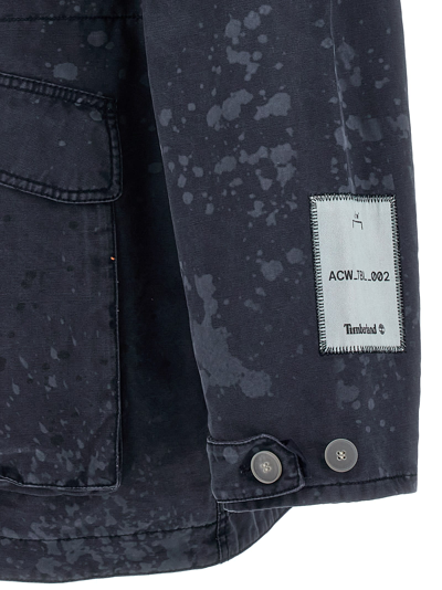 Timberland X A-cold-wall* Cotton Chore Jacket In Blue