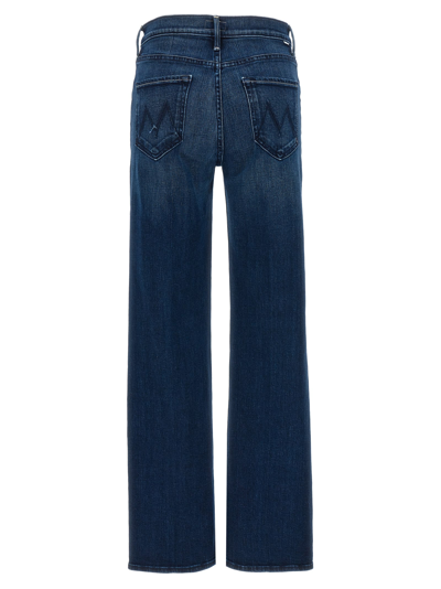 Shop Mother The Kick It Jeans In Blue