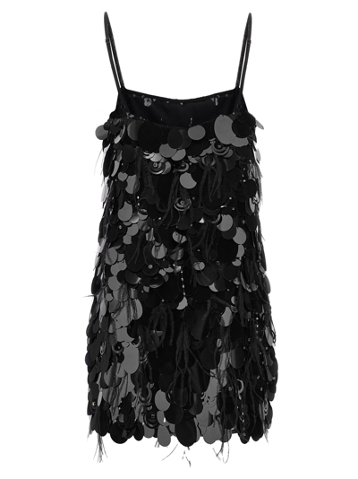 Shop Pinko Vitiano Mini Dress In Black