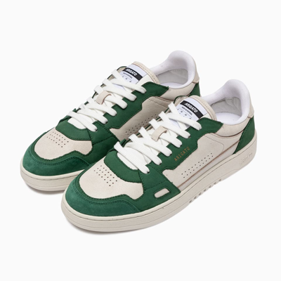 Shop Axel Arigato Dice Lo Sneakers In White/green