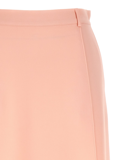 Shop Kiton Long Skirt In Pink