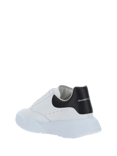 Shop Alexander Mcqueen Sneakers In White/white/black