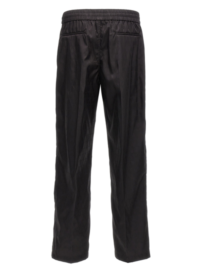 Shop Valentino Toile Iconographe Pants In Black