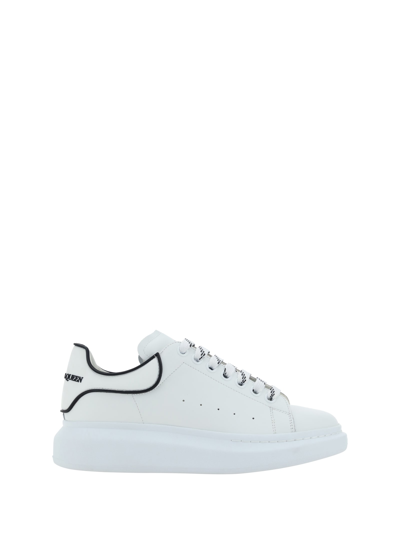 Shop Alexander Mcqueen Sneakers In White/white/black