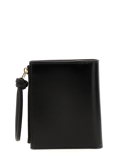 Shop Jil Sander Giro Mini Wallet In Black