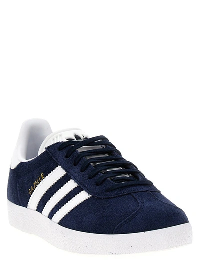 Shop Adidas Originals 'gazelle' Sneakers In Blue