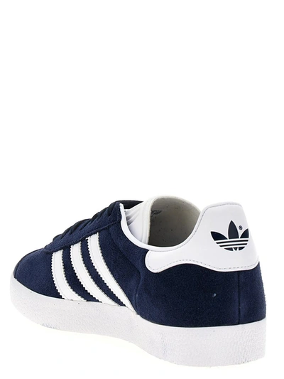 Shop Adidas Originals 'gazelle' Sneakers In Blue