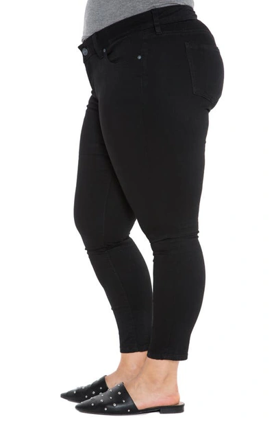 Slink Jeans High Waist Bootcut Jeans In Black