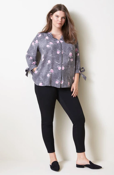 Slink Jeans High Waist Bootcut Jeans In Black