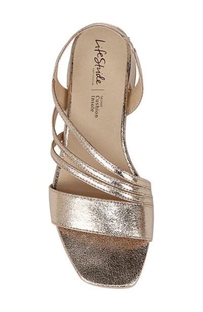 Shop Lifestride Joy Slingback Sandal In Platino