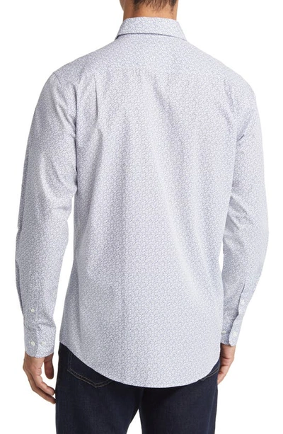 Shop Rodd & Gunn Rowallan Button-up Shirt In Snow
