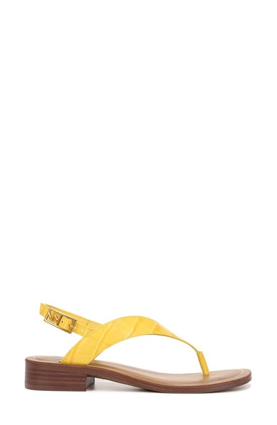 Shop Sarto By Franco Sarto Iris Slingback Sandal In Yellow