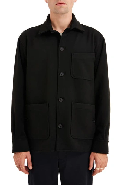 Shop Sealskinz Ringstead Water Repellent Shirt Jacket In Black