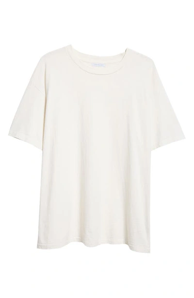 John Elliott T-shirt In Beige Cotton In Salt