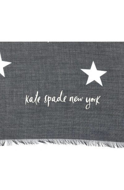 Shop Kate Spade Gradient Stars & Dots Scarf In Blazer Blue