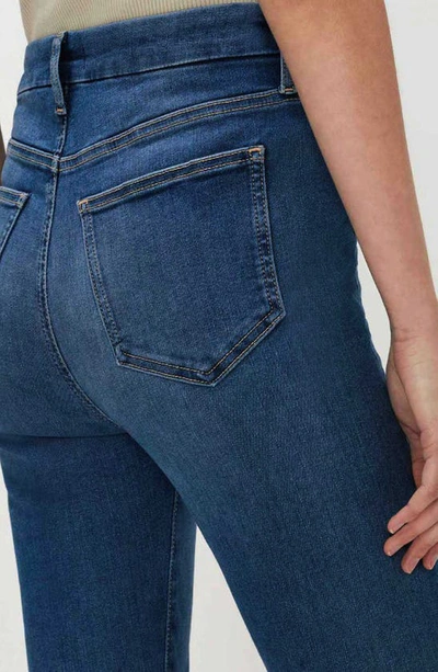7 For All Mankind High Waist Skinny Bootcut Jeans In Sophieblu