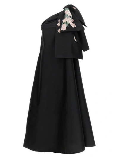 Shop Bernadette 'embroidered Dress Winnie' Dress In Black