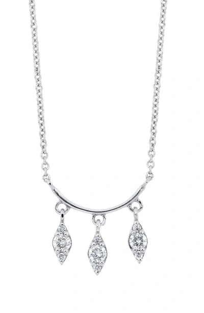 Shop Bony Levy Rita Diamond Pendant Necklace In 18k White Gold