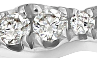 Shop Bony Levy Diamond Double Row Ring In 18k White Gold