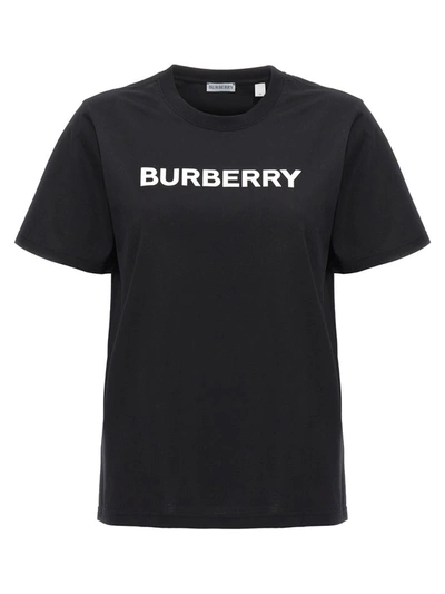 Shop Burberry 'margot' T-shirt In White/black