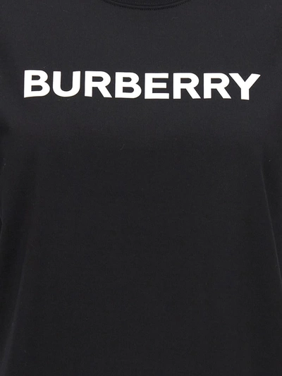 Shop Burberry 'margot' T-shirt In White/black