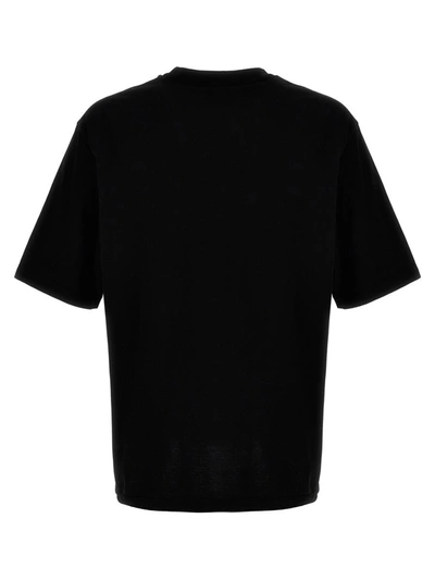 Shop Dsquared2 Logo Print T-shirt In White/black