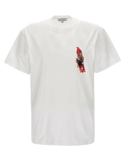 Shop Jw Anderson J.w. Anderson 'gnome' T-shirt In White
