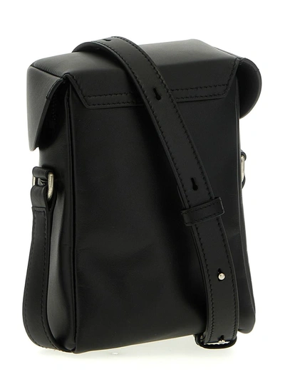 Shop Jil Sander 'lid' Small Crossbody Bag In Black