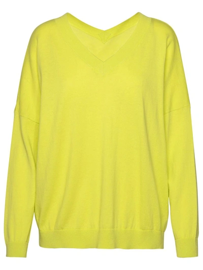 Shop Crush Yellow Cashmere Blend Sweater