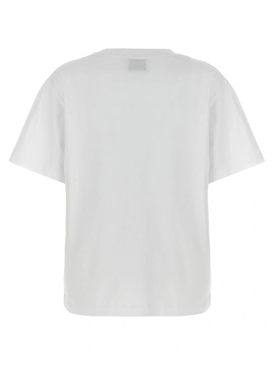 Shop Mo5ch1no Jeans Logo T-shirt In White