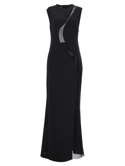 Shop Pinko 'capezzana' Long Dress In Black