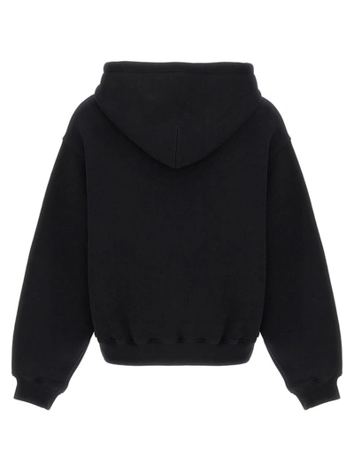 Shop Alexander Wang T T By Alexander Wang 'essential Terry' Hoodie In Black