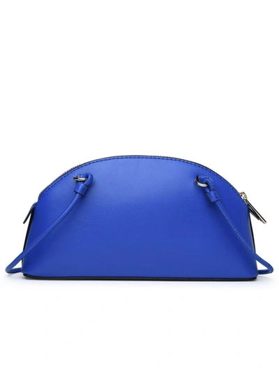 Shop Furla 'camelia' Mini Bag In Blue Calf Leather