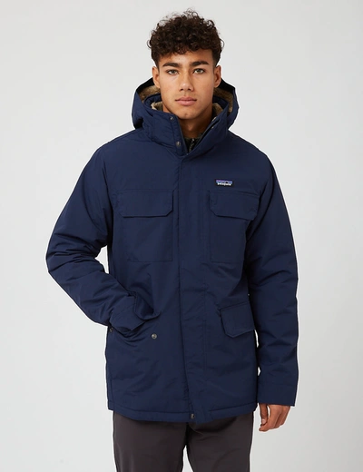 Shop Patagonia Isthmus Parka In Blue