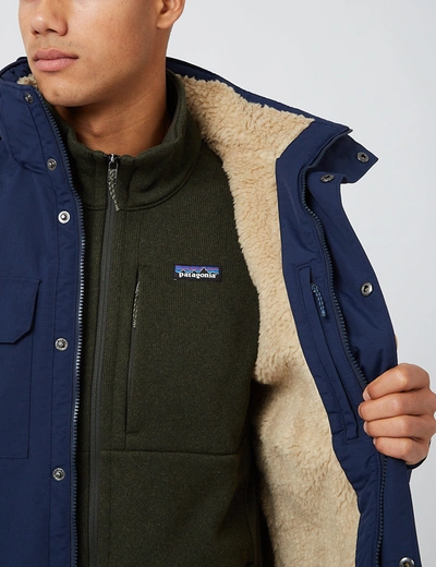 Shop Patagonia Isthmus Parka In Blue
