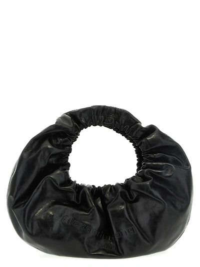 Shop Alexander Wang 'crescent Small' Handbag In Black