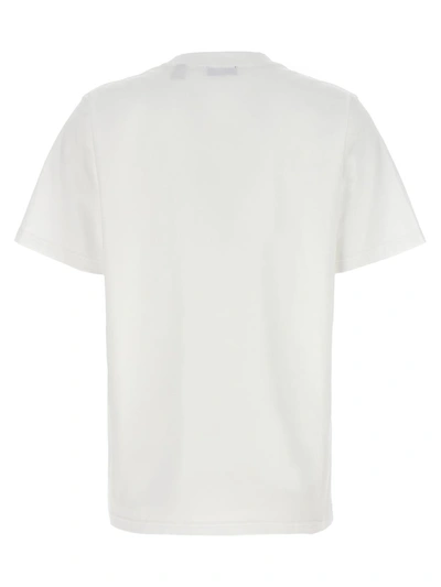 Shop Burberry 'margot' T-shirt In White/black