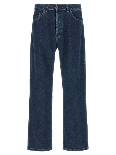Shop Carhartt Wip 'nolan' Jeans In Blue